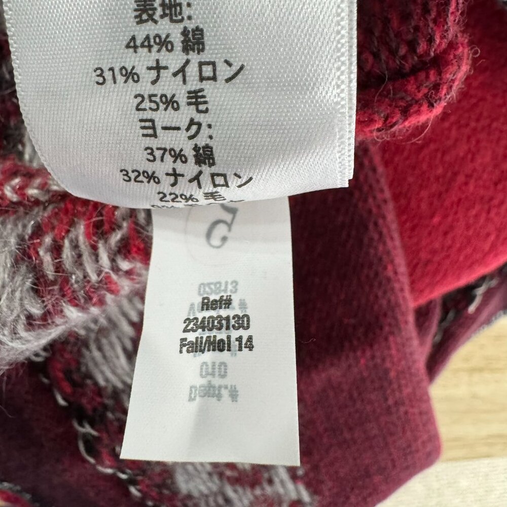 Eddie Bauer Fair Isle Sweater Womens Large Cowl Neck‎ Wool Blend NWOWT FS-1516 - Picture 10 of 10